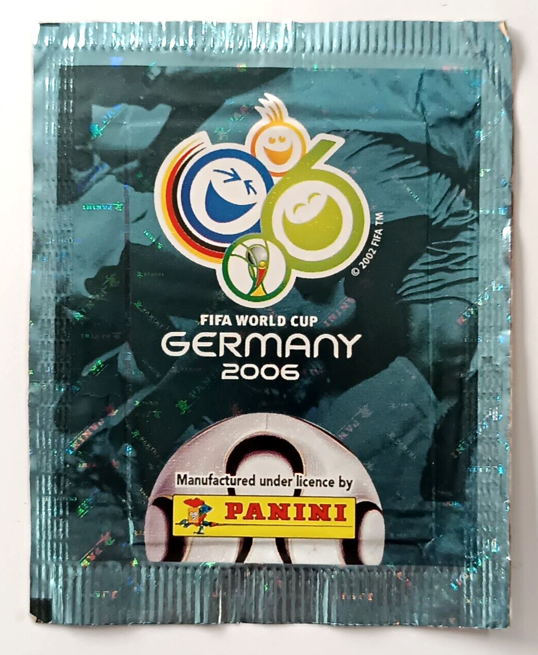 1 SEALED PACK ENVELOPE Panini / 4 Stickers FIFA WORLD CUP GERMANY