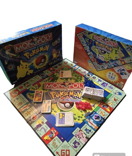 Pokemon Monopoly Collector's Edition Board Game Great