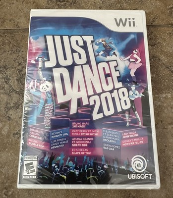 Just Dance 2018 (Nintendo Wii, 2017) Sealed