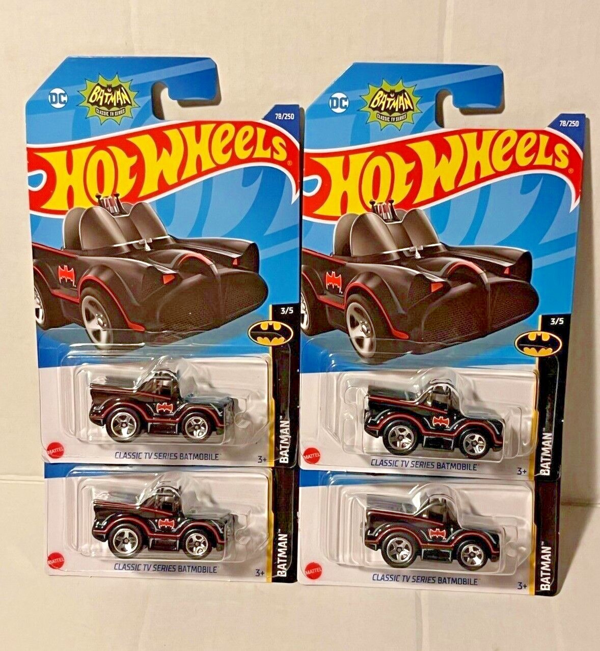ホットウィール TV Series BATMOBILE & BATDAT Hot Wheels Retro Entertainment Classic TV Series Batmobile