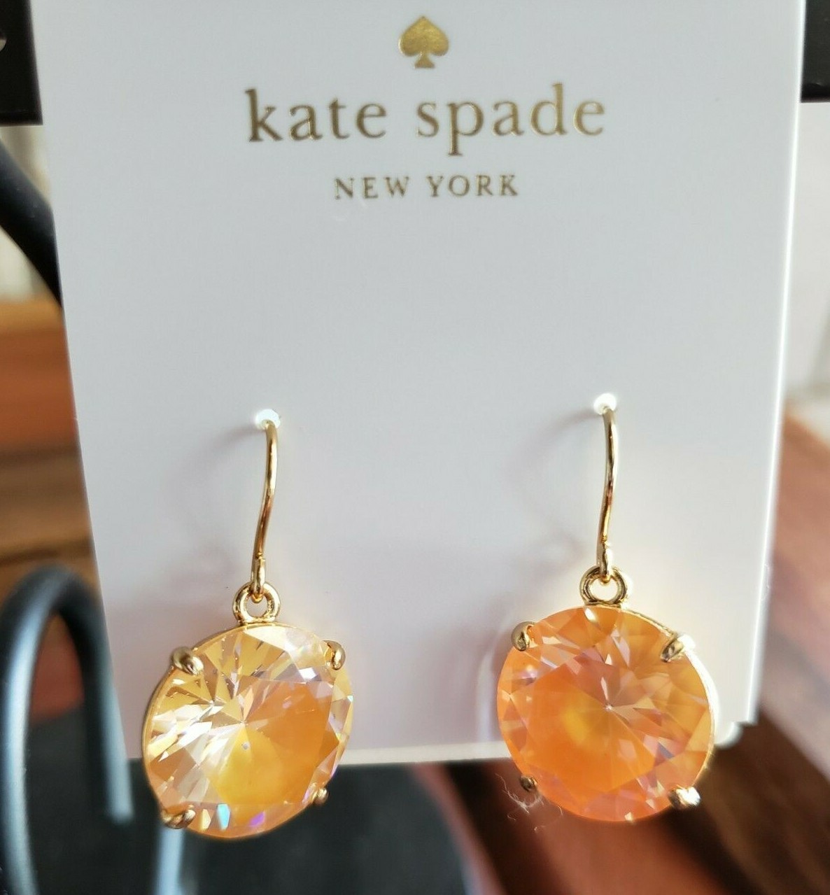 【特価セール】Kate Spade delicate crystal drop イヤリング 特価セール】Kate Spade delicate crystal drop イヤリング
