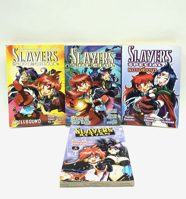 Slayers Specials - Returns  Spellbound/Notorius/Lesser of two Evils/ Vol 4 Manga