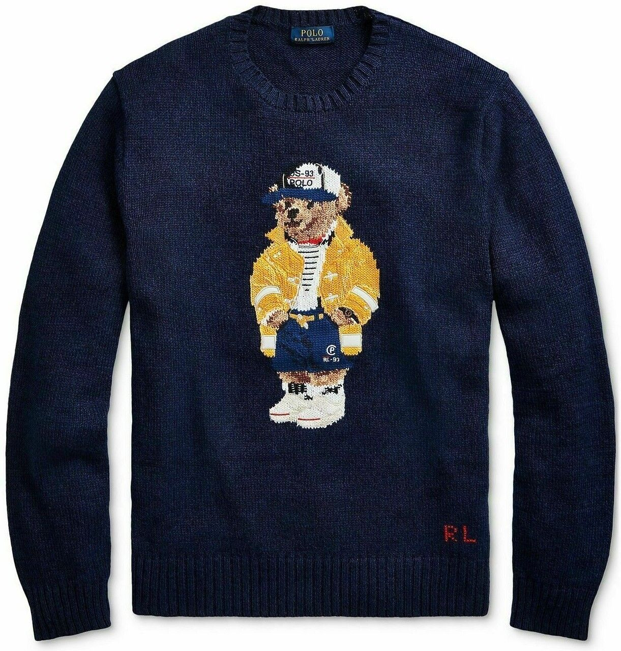 Polo Ralph Lauren CP93 Firefighter Bear Knit Sweater Hi Tech Polo Ralph Lauren CP93 Firefighter Bear Knit Sweater Hi Tech