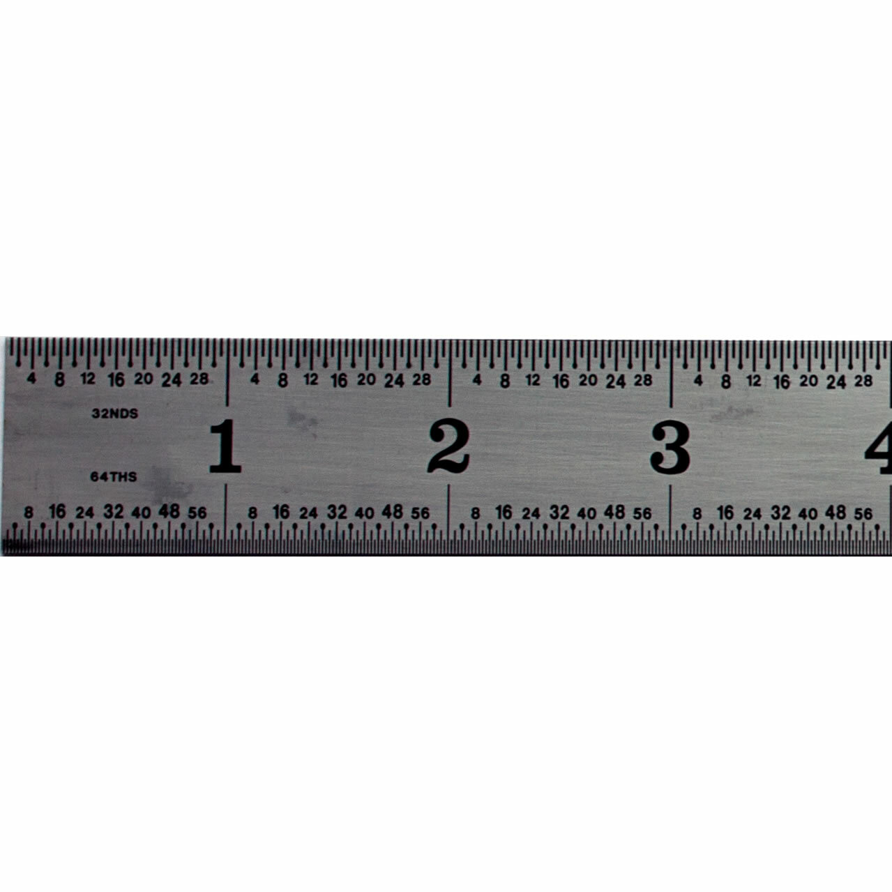  12 Inch 16R Rule Stainless 1/50, 1/100, 1/32, 1/64 Made in USA