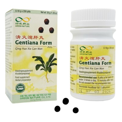 Qing Huo Xie Gan Wan – Gentiana Form – Authentische TCM Kräuterformel