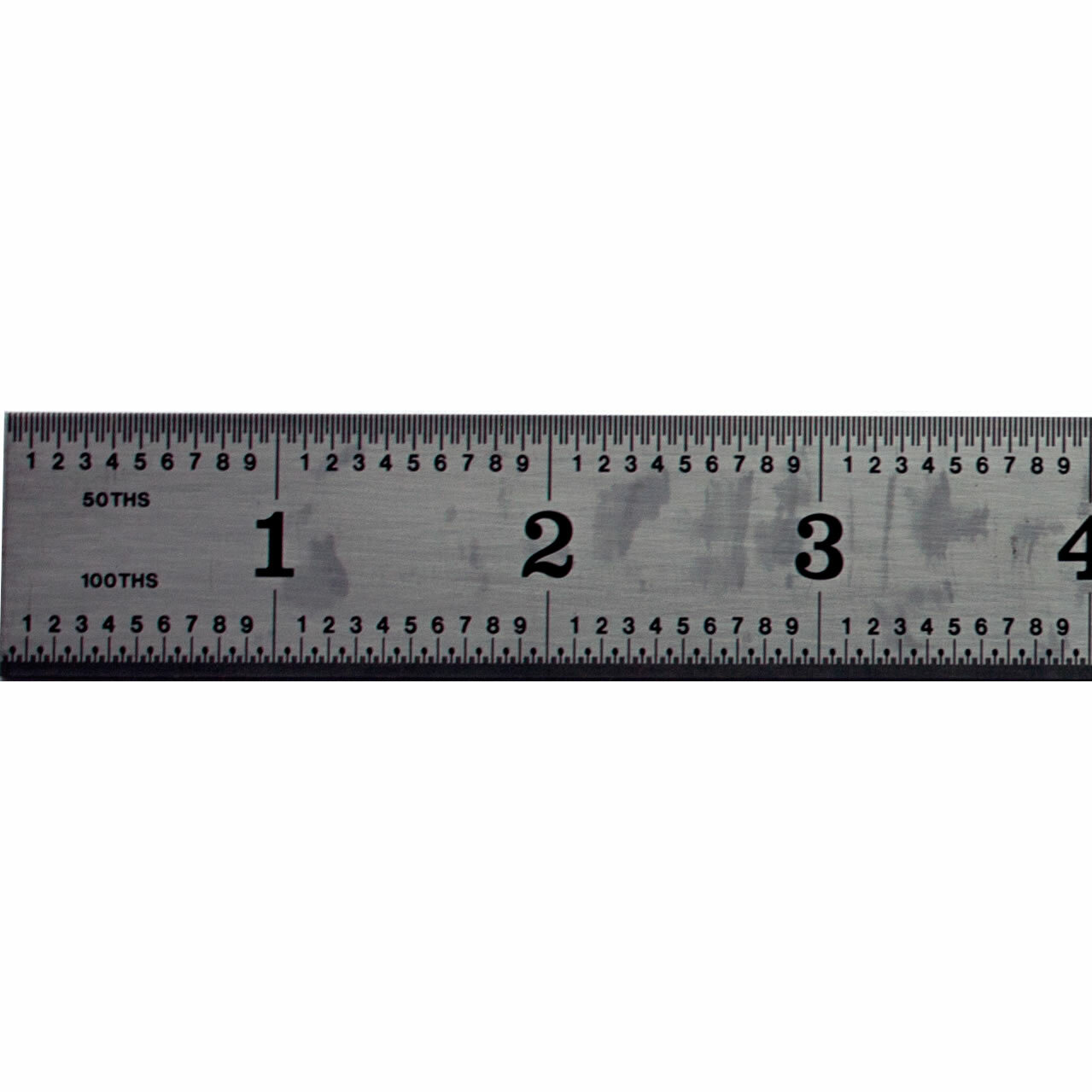  12 Inch 16R Rule Stainless 1/50, 1/100, 1/32, 1/64 Made in USA