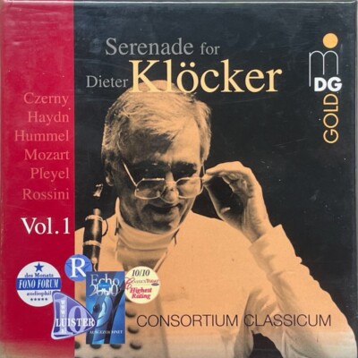 Serenade for Dieter Klocker Vol 1 Consortium Classicum, 2012 MDG Gold 7 CDs