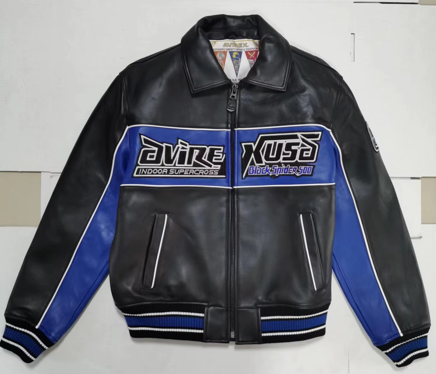 【渡月橋】AVIREX N-2B Flight Jacket AVIREX N-2B flight jacket Black Size S free shippping from