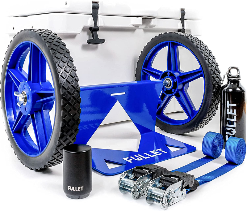 Wheel Kit For Yeti & Rtic Cooler Carts - 12 Inch Wheels & Ra