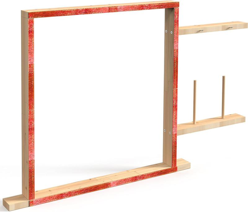Tufting Frame for Rug Making - Large 27.5'' Rug Making