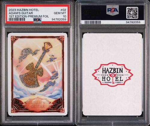 HAZBIN HOTEL ADAM'S GUITAR foil とvoxくん！ HAZBIN HOTEL ADAM'S GUITAR foil とvoxくん！