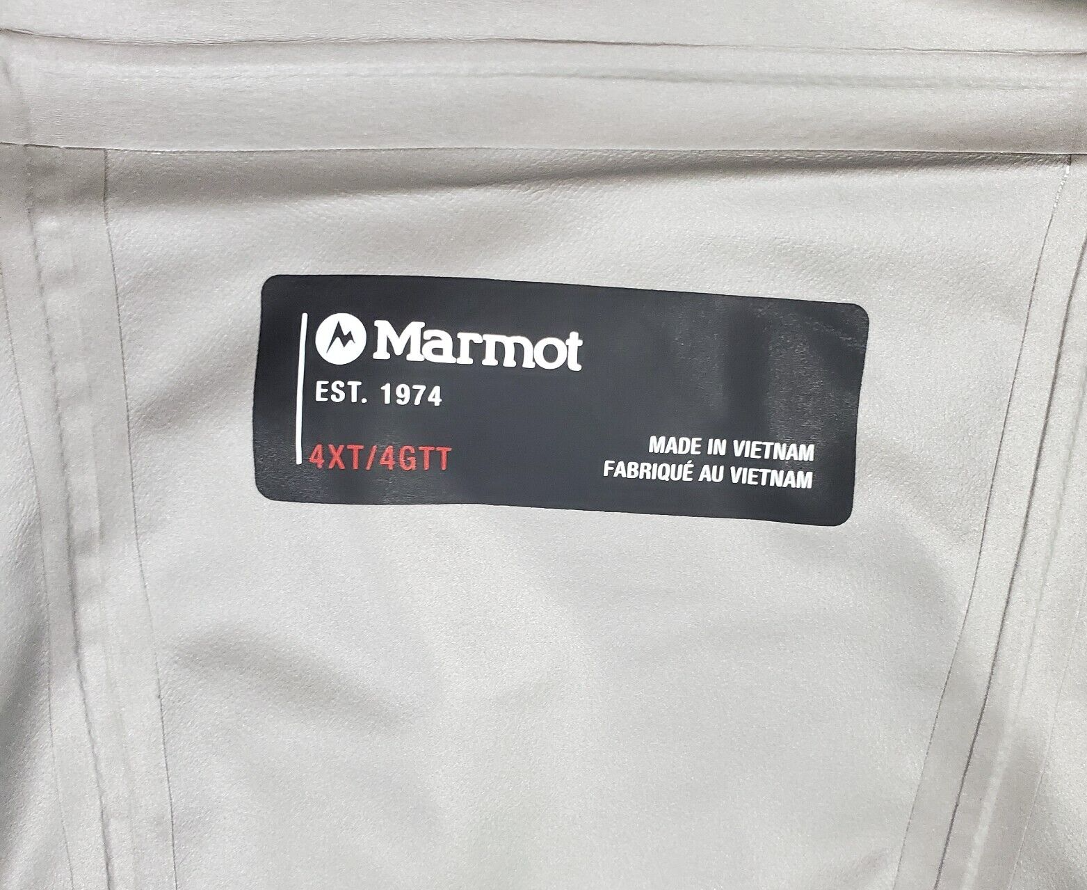 Pre-owned Marmot Gore Tex $250 Mens Size 4xlt Waterproof Hooded Jacket Black Full Zip