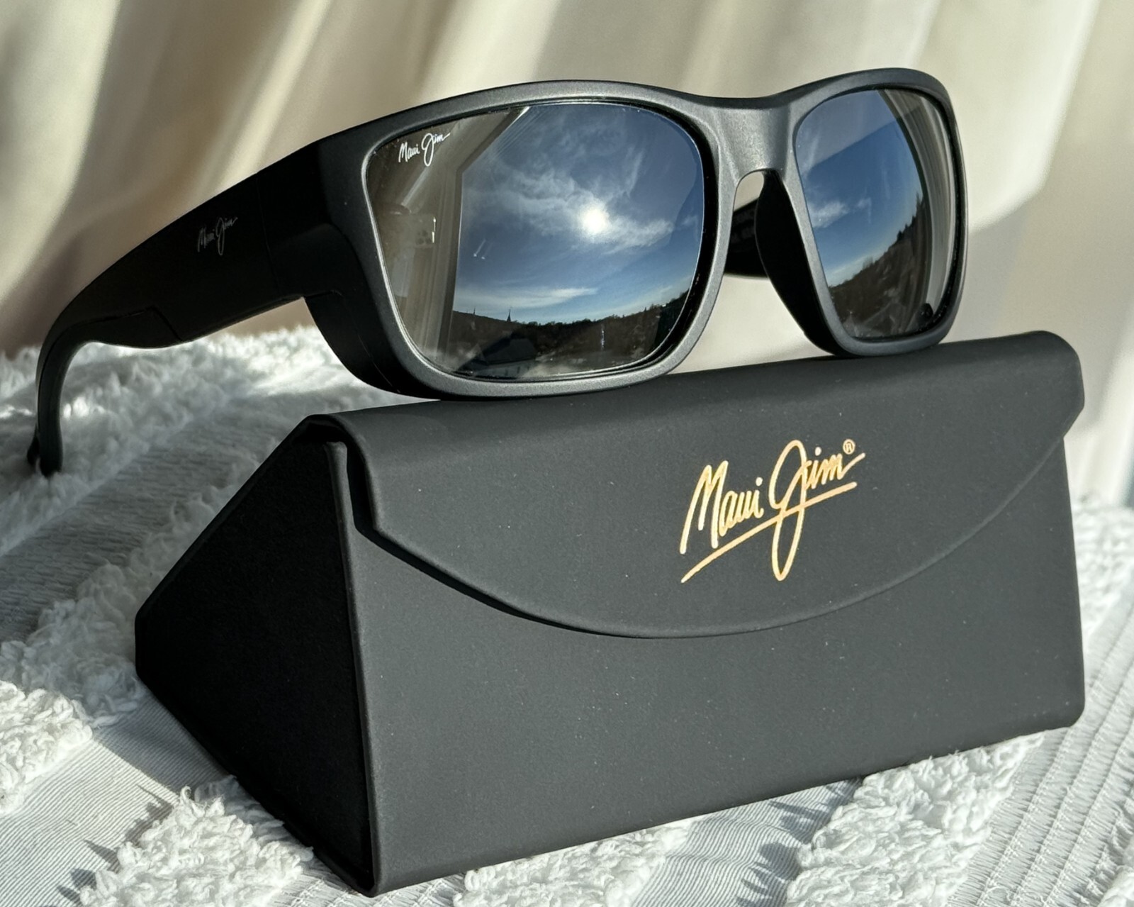 サングラス Maui Jim Maui Jim - AMBERJACK - grey amberjack matte blac $_57.JPG?set_id=880000500F