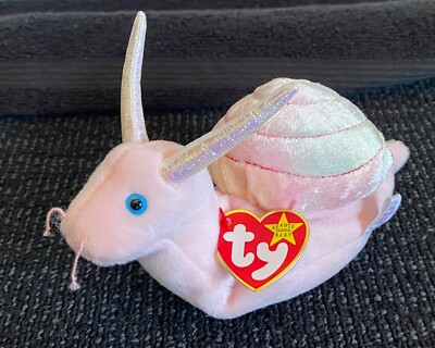 Original 1999 - Swirly the Snail - Ty Beanie Baby Retired with all Tags