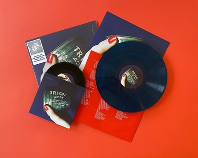 Tricky   Fall To Pieces Dinked marbled blue LP +7'' ltd 700 SEALED