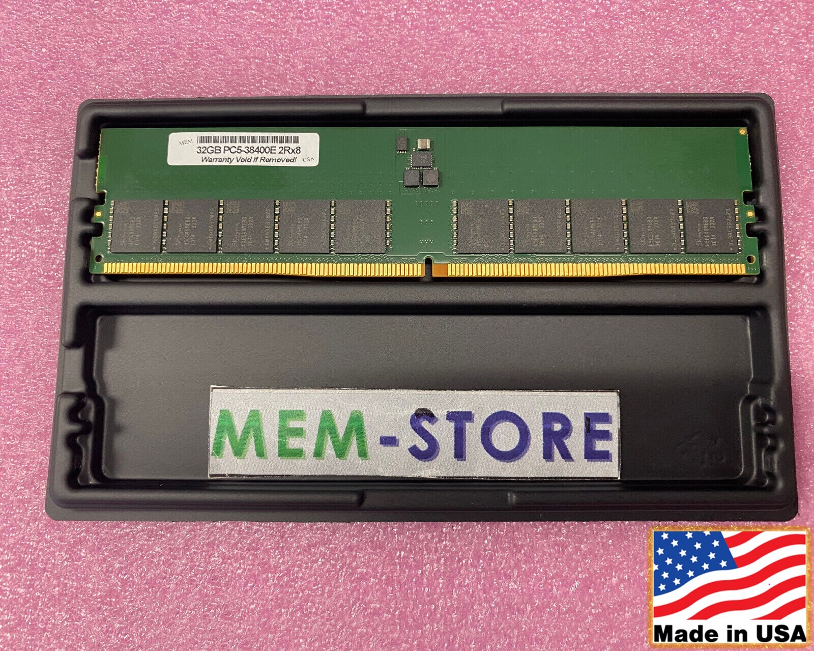 4X77A88512 32GB DDR5-4800 ECC UDIMM Hynix IC Lenovo 4X77A88512 32GB DDR5-4800 ECC UDIMM Hynix IC Lenovo