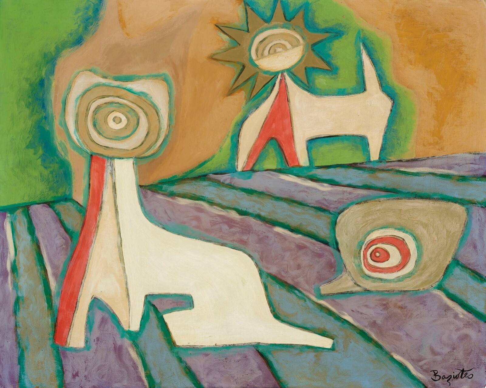 William Baziotes : Untitled : 1940 : Archival Quality Art
