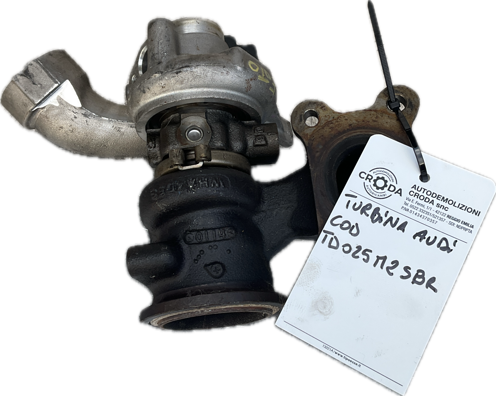 Turbo turbina per modello VOLKSWAGEN AUDI codice ricambio: 04E145704R usato