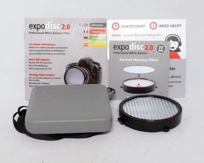 ExpoDisc 2.0 77mm Professional White Balance Filter DSLR Digital