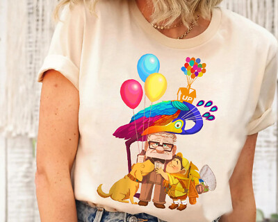 Disney Pixar Up Carl Russell Dug Kevin House Unisex Adult Kid Shirt 1005719