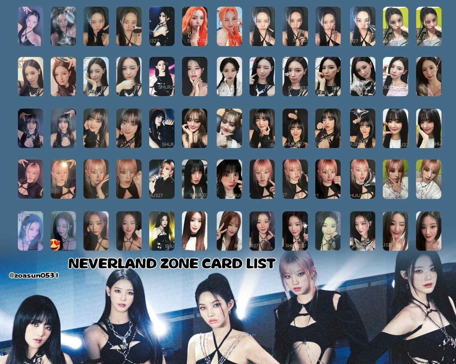 G)I-DLE WORLD TOUR I-DOL PHOTOCARD TRADING SET POLA OFFICIAL G)I-DLE WORLD TOUR I-DOL PHOTOCARD TRADING SET POLA OFFICIAL