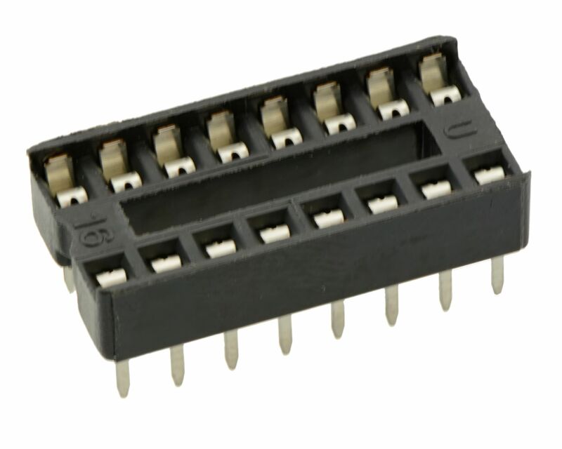 5 x 16-Pin DIP / DIL PCB IC Socket