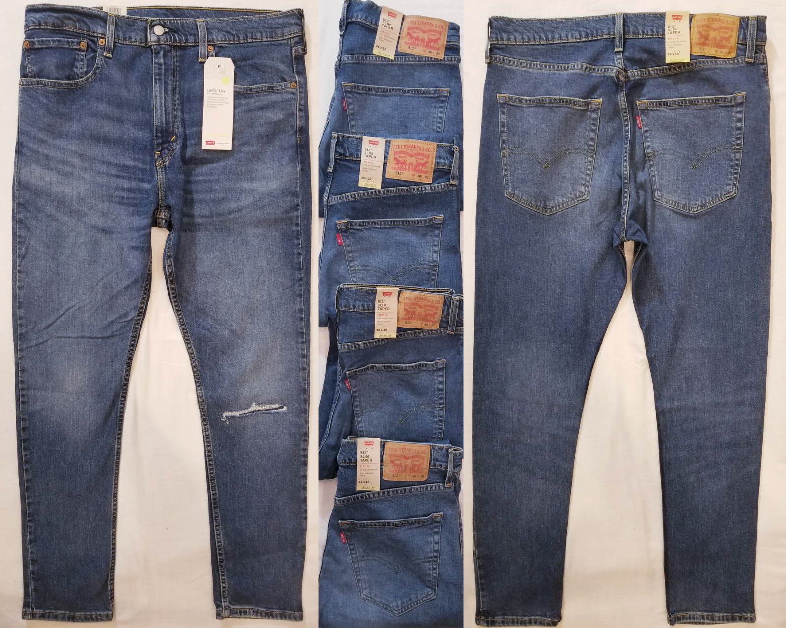 levis 512 slim taper flex