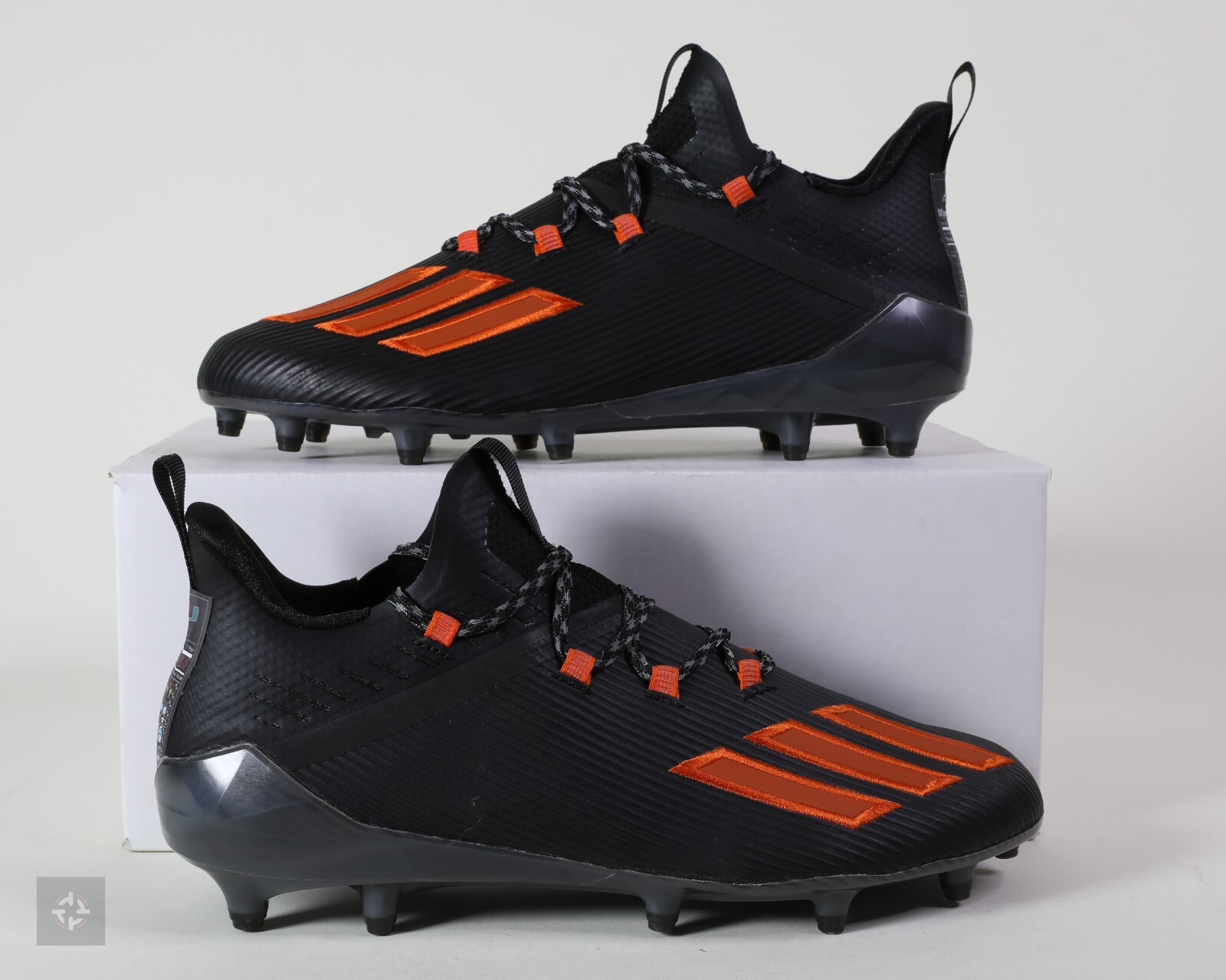 Adidas Adizero Miami Hurricanes PE Black Football Cleats