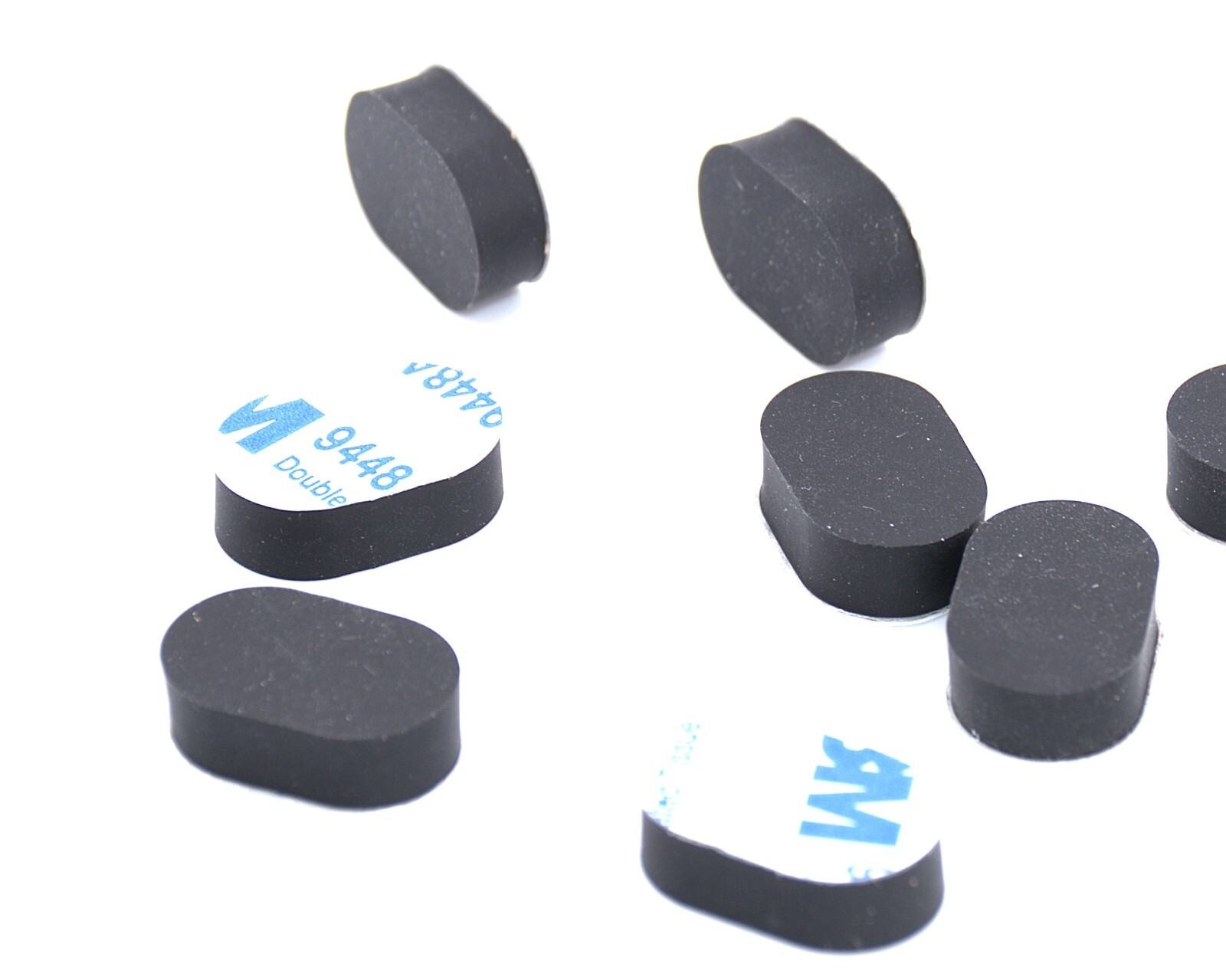 1/2" x 3/4" x 1/4" Rubber Feet  Speakers Electronic Equipment Various Pack Sizes