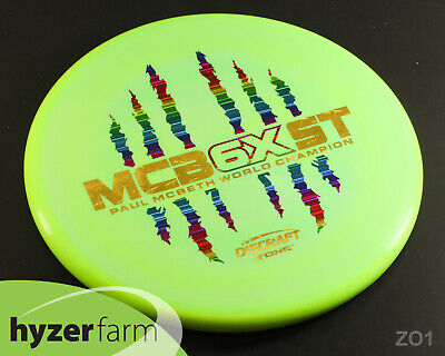 Discraft MCBETH 6X CLAW ESP ZONE 169-174g *pick color/stamp* Hyzer Farm PART 1
