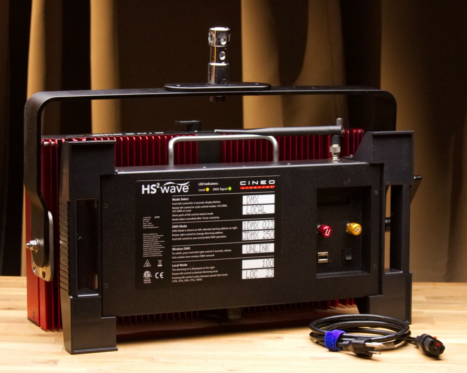Cineo Lighting HS2 Wave, Remote Phosphor LED
