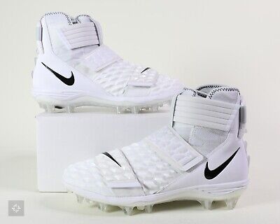NEW Nike Force Savage Elite 2 TD White Cleats (AH3999-100) Men's Size 9-10.5