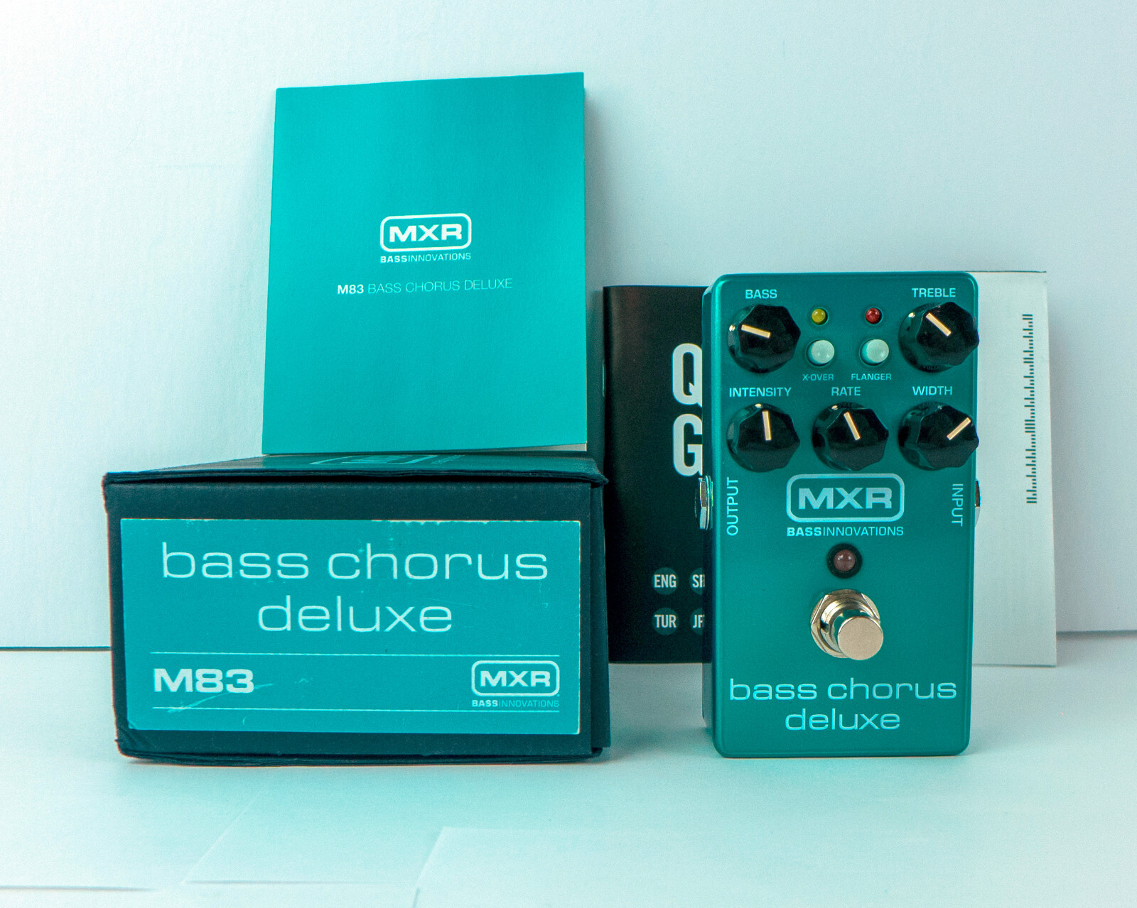 Used MXR M83 Bass Chorus Deluxe Bass Guitar Effects Pedal