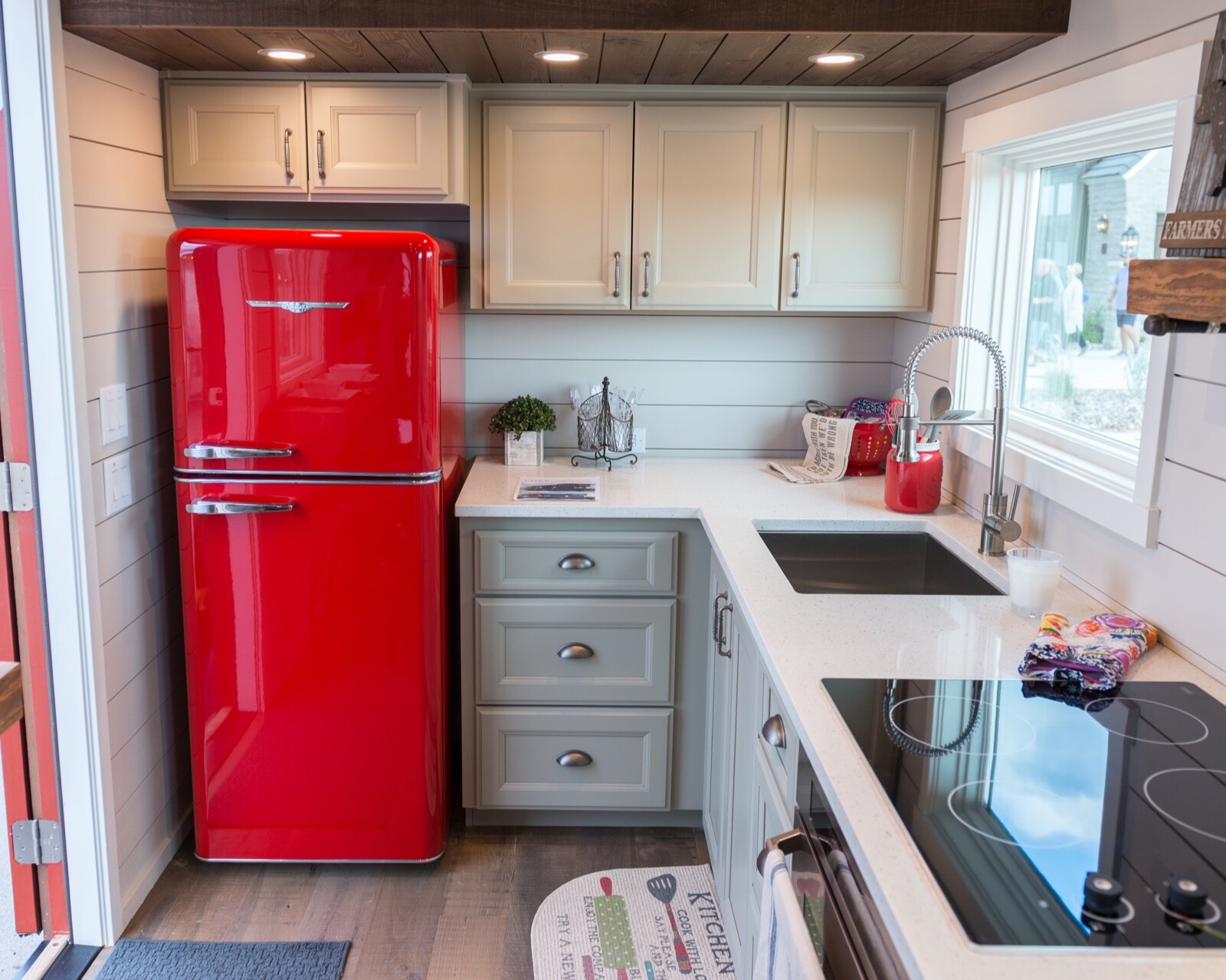 NEW Tiny Home 26' Mobile Trailer furnished with Mini Split king and twin lofts