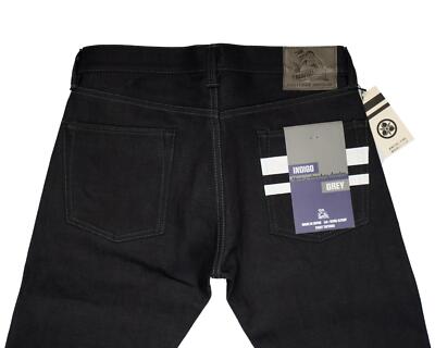 Pre-owned Momotaro 18oz Indigo X Grey Selvedge Denim Jeans Gtb Tight Tapered 0306-52gsp 34