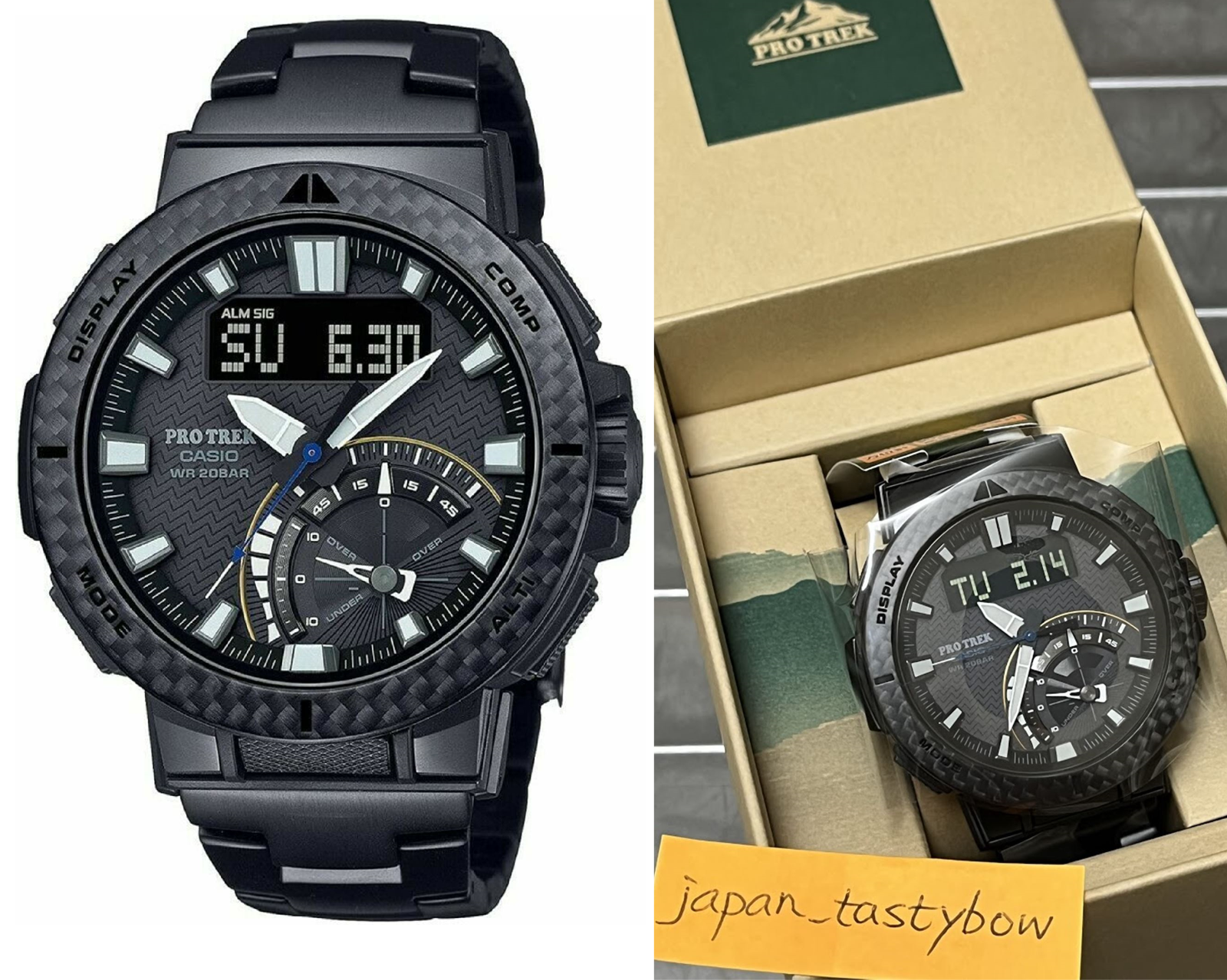 CASIO Watch PROTREK Angler Line Radio Solar PRW-73XT-1JF