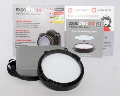 ExpoDisc 2.0 77mm Professional White Balance Filter DSLR Digital