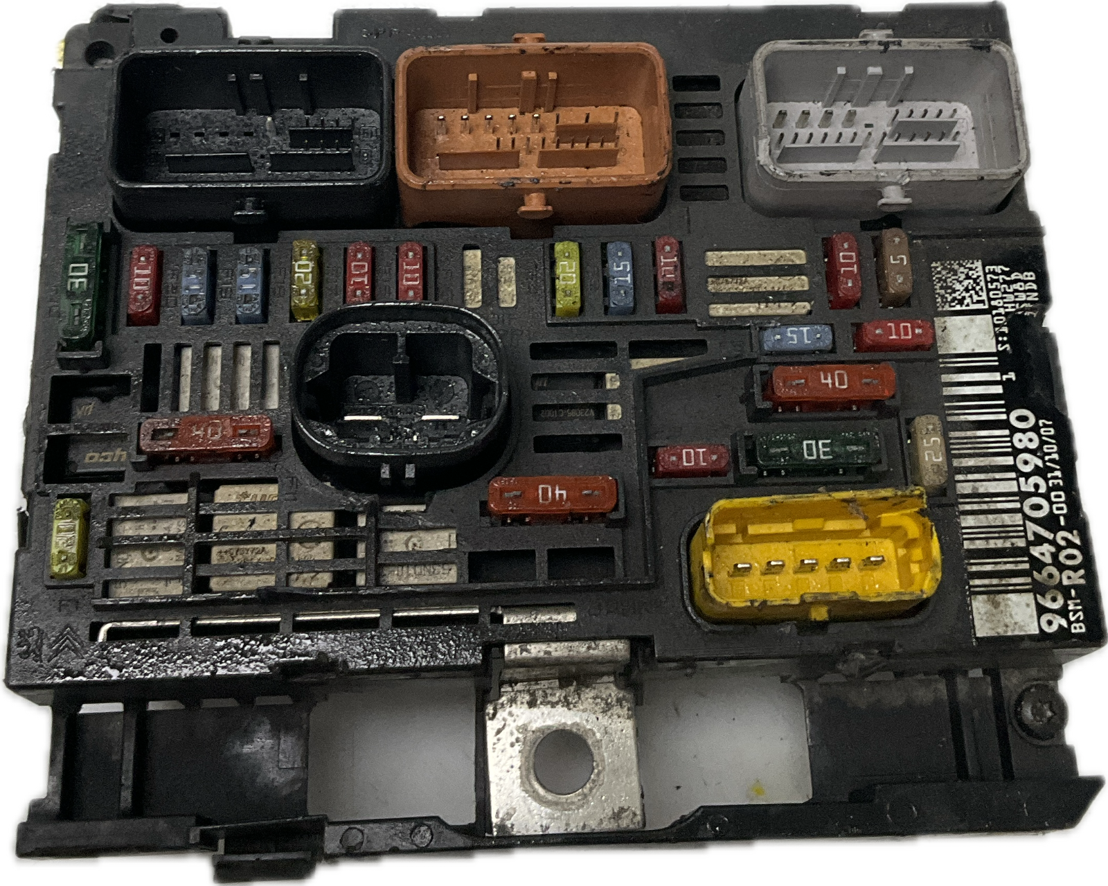 Centralina portafusibili fusibiliera per modello CITROEN PEUGEOT cod 9664705880