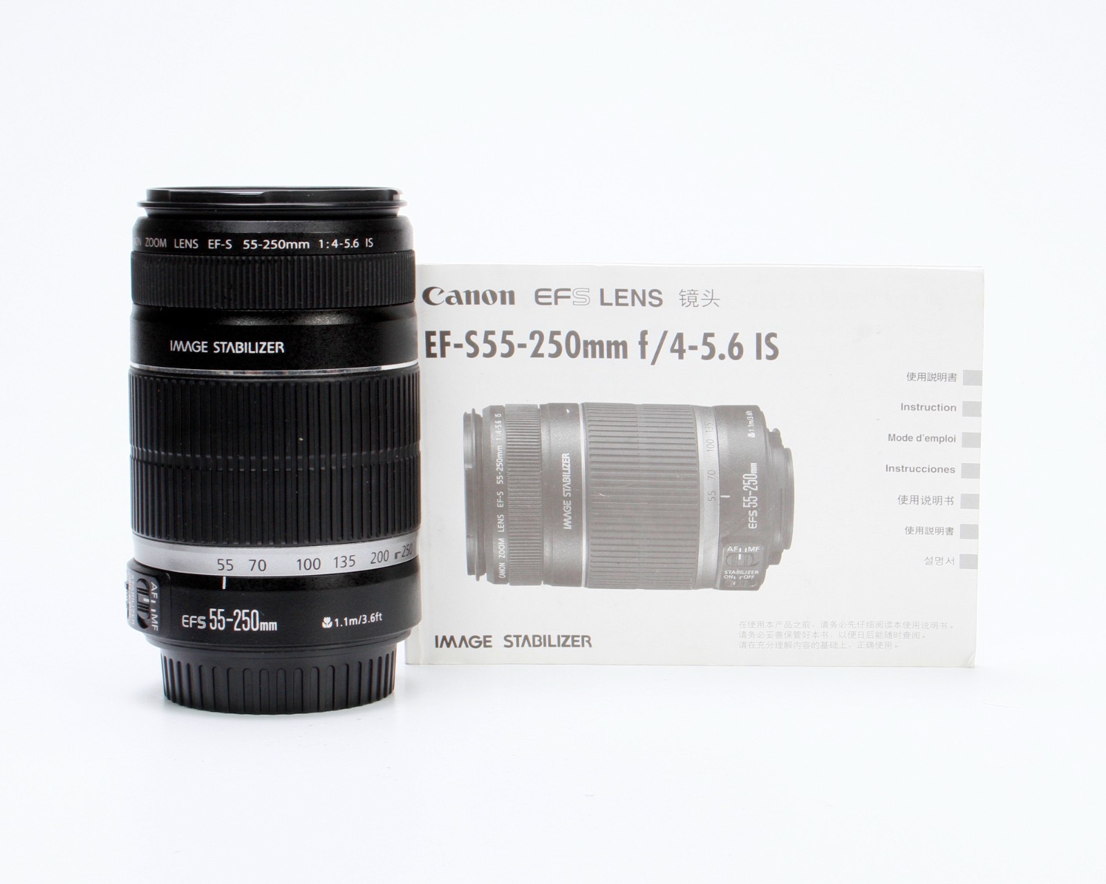 canon EF-S55-250mm f/4-5.6 IS Ⅱ使用説明書 - 高性能な望遠レンズ 