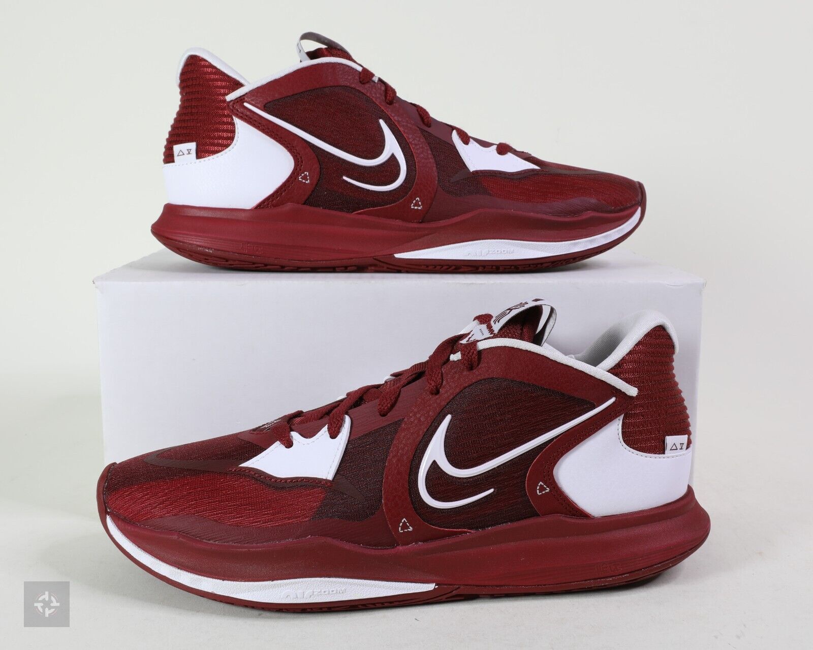 Nike Kyrie 5 Low TB Team Red White Athletic Shoes Men's Size Nike Kyrie 5 Low TB Team Red White Athletic Shoes Men's Size