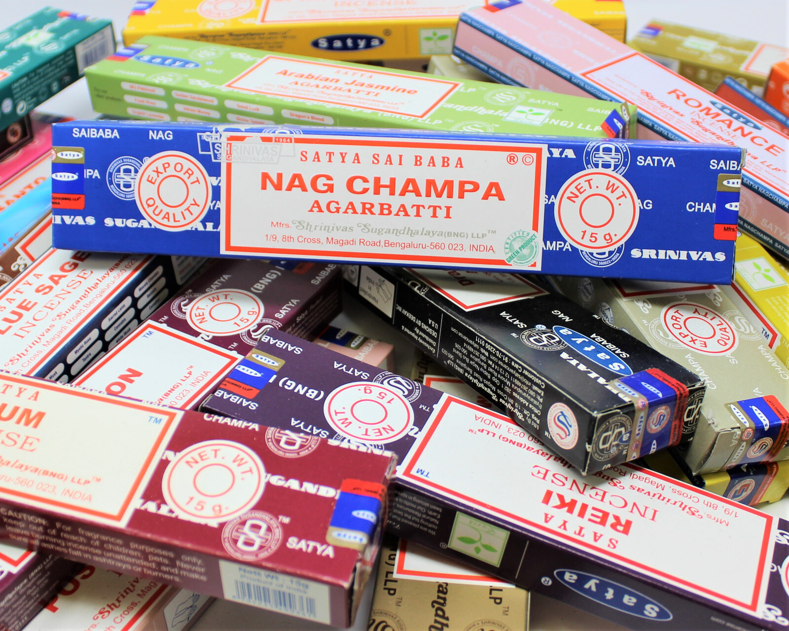 Satya Nag Champa MONEY Incense Sticks: Choose 15 30 45 90 or 180 gm