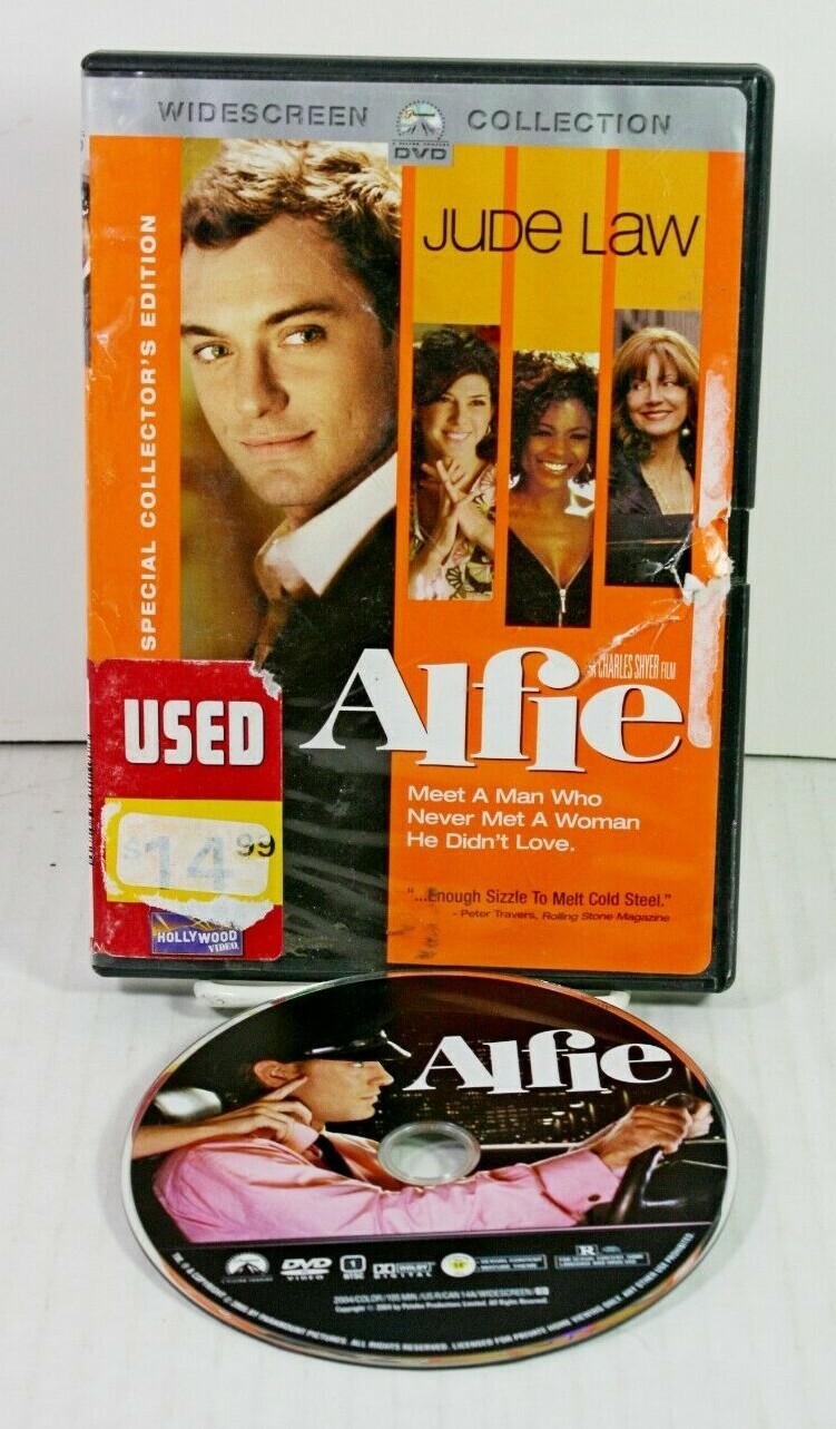 アルフィー Alfie  Special Collector's Edition Jude Law Alfie Movie DVD Jude Law Widescreen Special Collectors