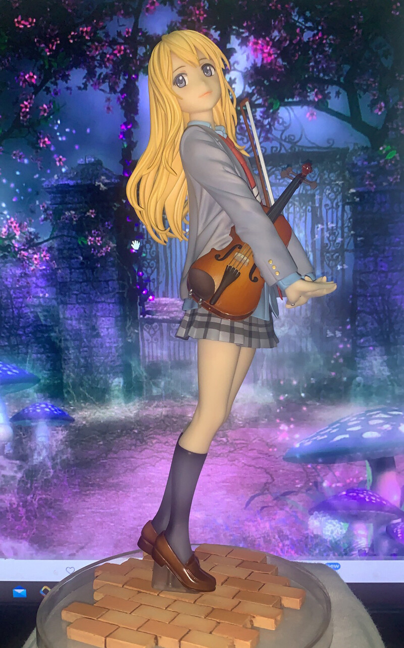 Figurine Your Lie In April - Kaori Miyazono 20 Cm  3rd-run  - Good Sm Company Gsc94915 Your Lie In April Kaori Miyazono 20 Cm  4580416949156