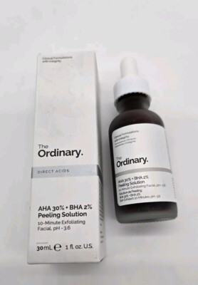 The Ordinary - Direct Acids - AHA 30% + BHA 2% Peeling Solution Full Size NIB