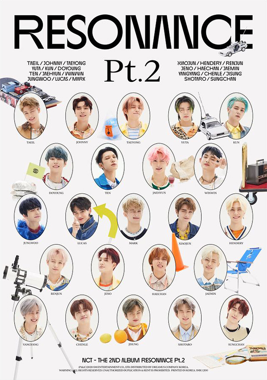 resonance pt2 チソン NCT キノ トレカ NCT2020 ヘチャン Resonance