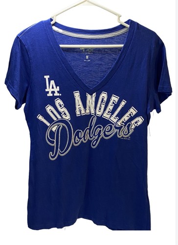 売れ筋商品|||ファナティクス カットソー トップス レディース Women's  Los Angeles Dodgers Binge Worthy Stadium Slub V-Neck T-Shirt  Women's Fanatics Royal Los Angeles Dodgers Binge Worthy