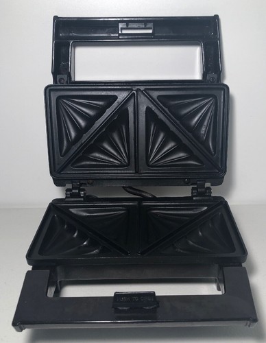 Vintage Sandwich Grill Clark National Snakmaster Appliance Toaster Griddle CN613