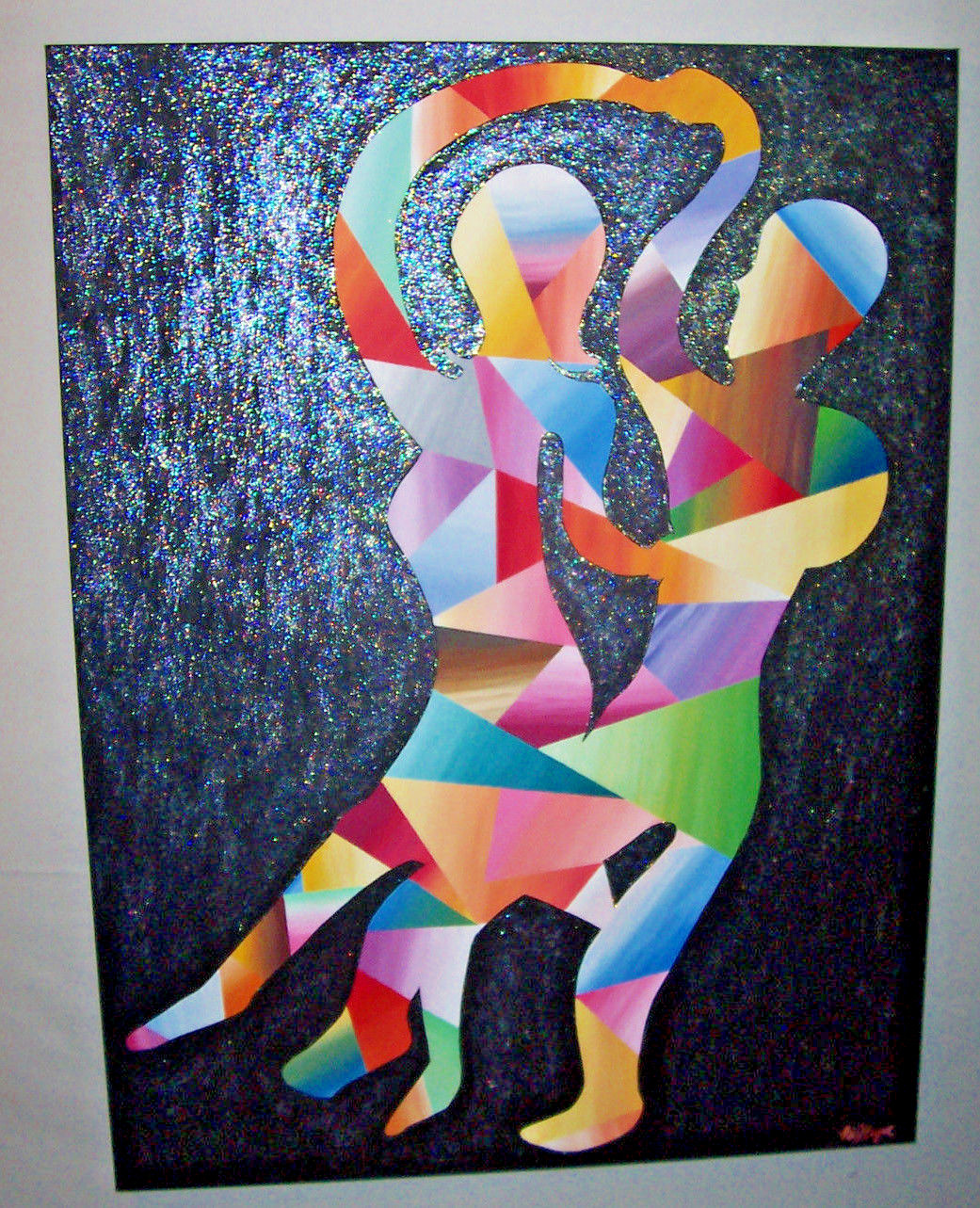 Bodies In Dance Space Time Painting Portrait Original Modern Contemporary ART