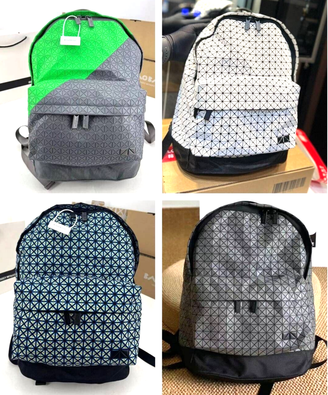BAOBAO ISSEY MIYAKE FLAP BACKPACK アイボリー アイテムのご紹介「FLAP BACKPACK」 – isseymiyake.com