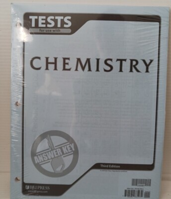 Chemistry Testpack Answer Key 3rd Edition, 232991